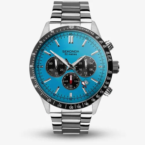 Sekonda Sports Velocity Chronograph Blue Dial Watch 30024