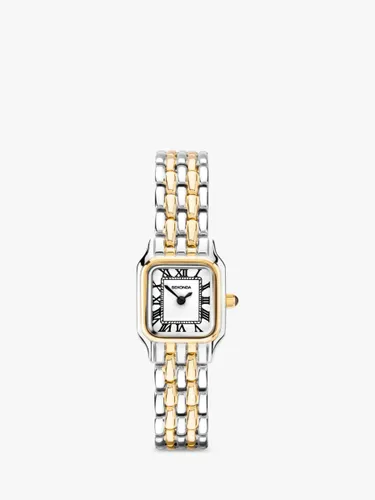 Sekonda Women's Octagonal Bracelet Strap Watch - Silver/Gold 40125.27 - Female