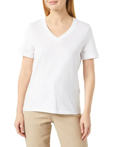 SELECTED FEMME Women's Slfessential SS V-Neck tee Noos