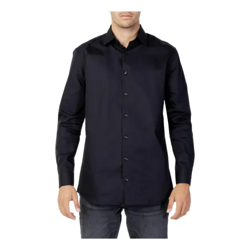 Selected Homme , Black Buttoned Long Sleeve Men'