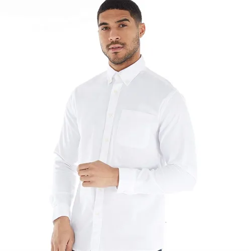 Selected Homme Mens Regrick Oxford Shirt White