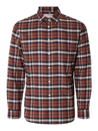 SELECTED HOMME Men's SLHSLIMOWEN-Flannel Shirt LS NOOS