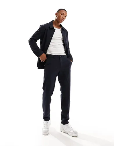 Selected Homme slim fit suit trouser in navy