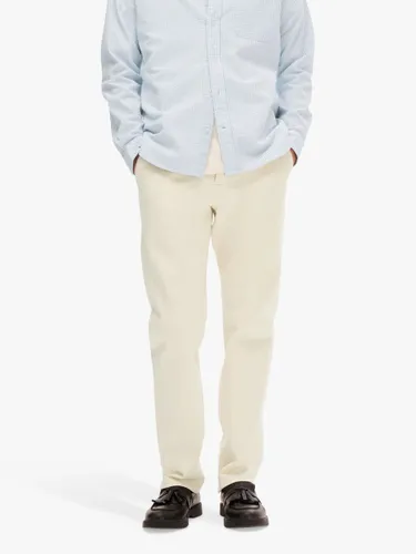 SELECTED HOMME Straight Fit Chinos, Egret - Egret - Male