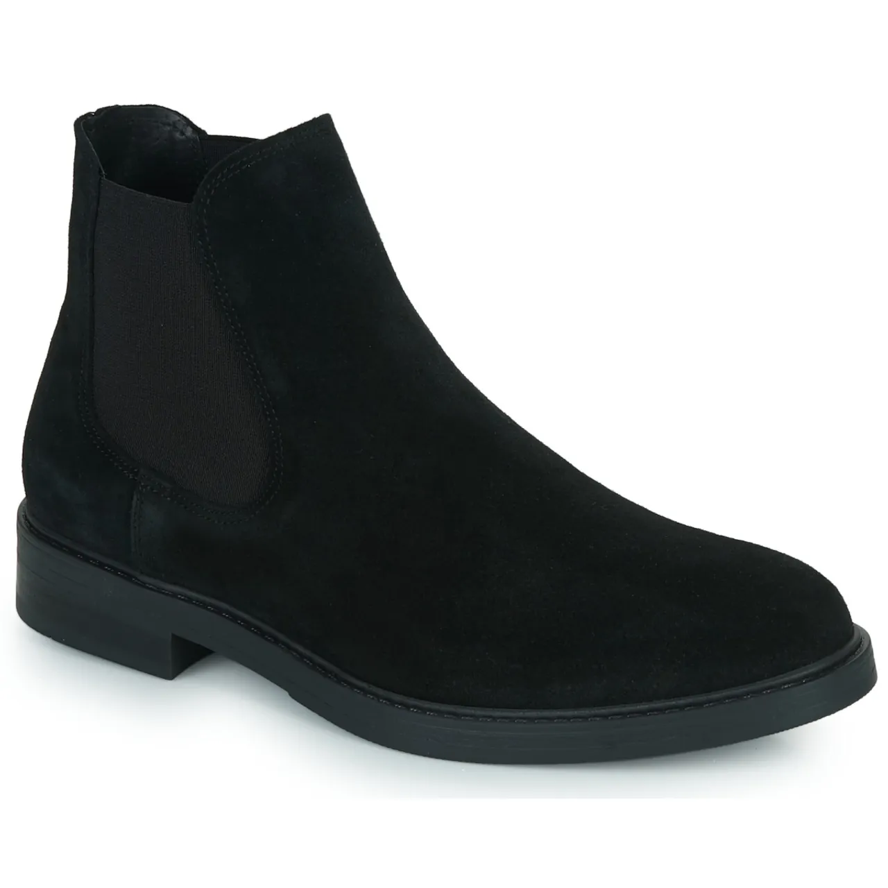 Selected  SLHBLAKE SUEDE CHELSEA BOOT  men's Mid Boots in Black