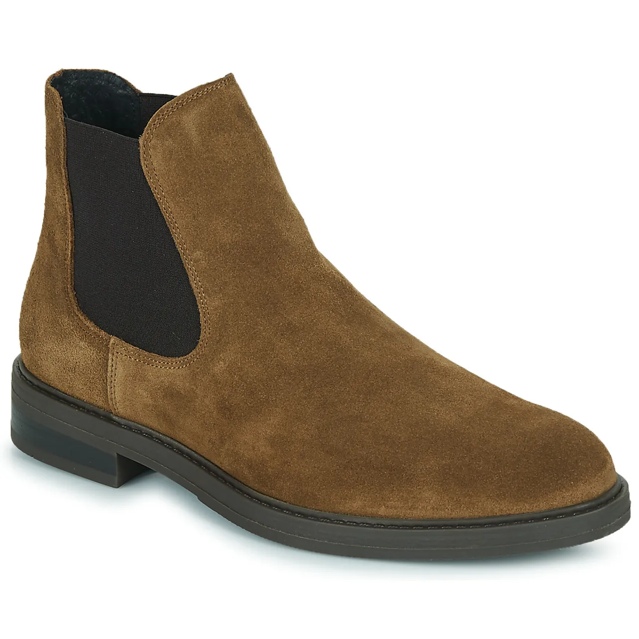 Selected  SLHBLAKE SUEDE CHELSEA BOOT  men's Mid Boots in Brown