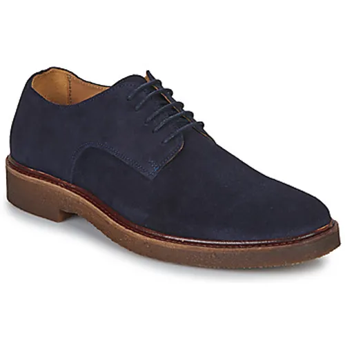 Selected  SLHLUKE SUEDE DERBY  men's Casual Shoes in Marine