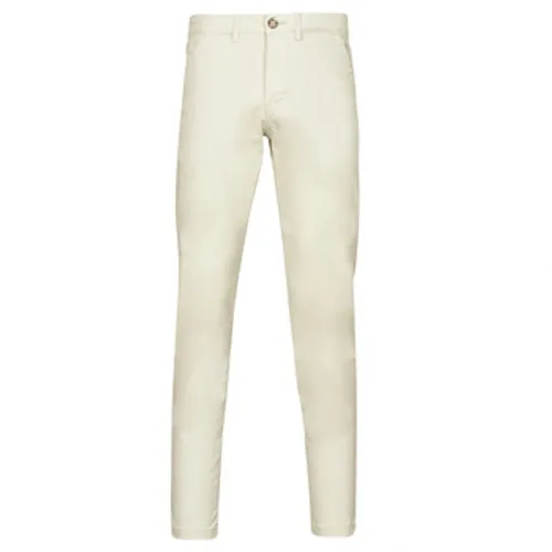 Selected  SLHSLIM-NEW MILES 175 FLEX CHINO  men's Trousers in Beige
