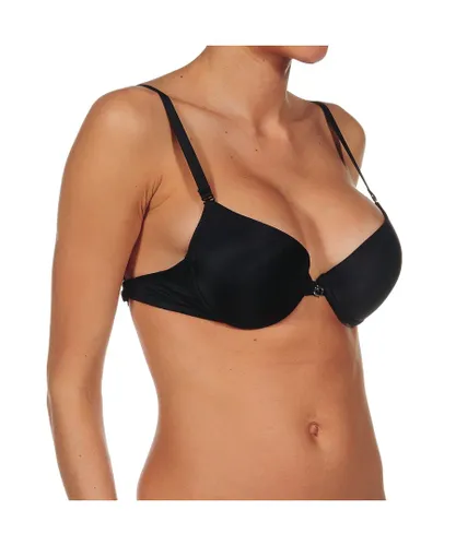 Selene LOLA WoMens multi-position push up bra - Black Polyester/Polyamide