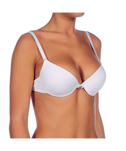 Selene LOLA WoMens multi-position push up bra - White Polyester/Polyamide