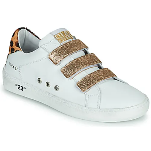 Semerdjian  GARBIS  girls's Children's Shoes (Trainers) in White