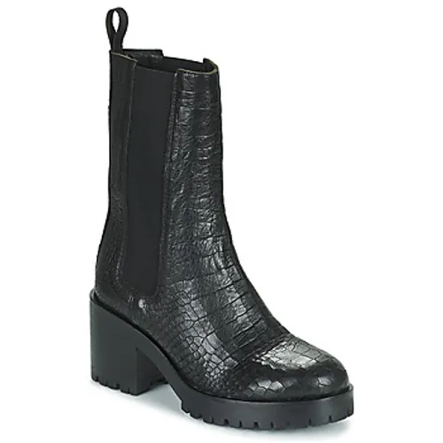 Semerdjian  -  women's Low Ankle Boots in Black