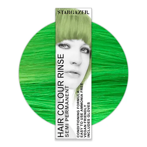 Semi Permanent Hair Colour Neon Green