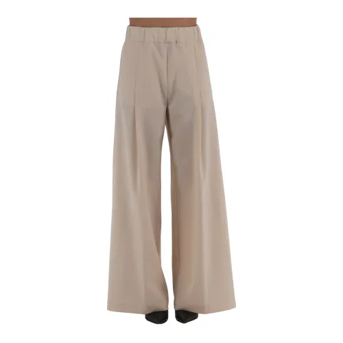 Semicouture , Jhonny Pants ,Beige female, Sizes: