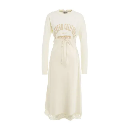 Semicouture , White Dress for Women ,White female, Sizes: