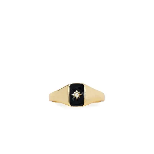 SERGE DENIMES Gold Plated Silver Abyssal Ring - Gold