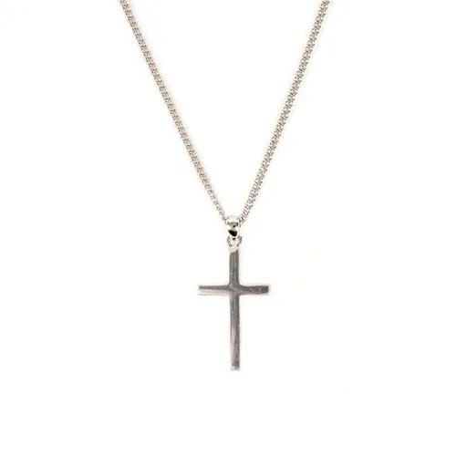 SERGE DENIMES Serge Denimes Silver Cross Necklace - Silver