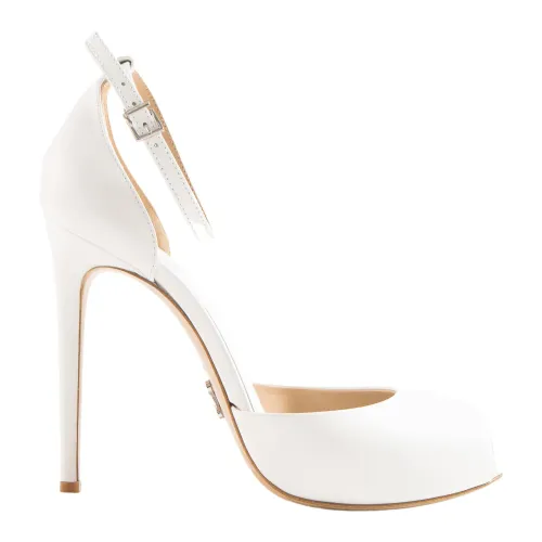 Sergio Levantesi , Petra Heeled Shoes ,White female, Sizes: