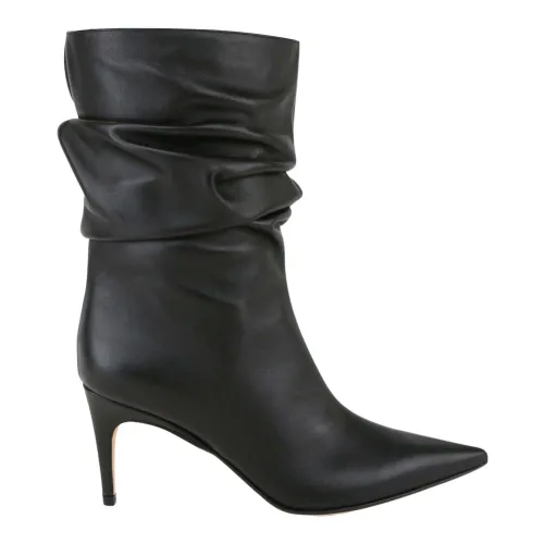 Sergio Rossi , Cindy Pointed Toe Ankle Boots ,Black female, Sizes: