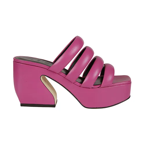 Sergio Rossi , Elevate Your Style with High Heel Sandals ,Pink female, Sizes: