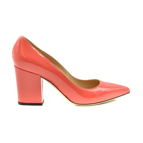 Sergio Rossi , Low Cut Pumps ,Red female, Sizes: