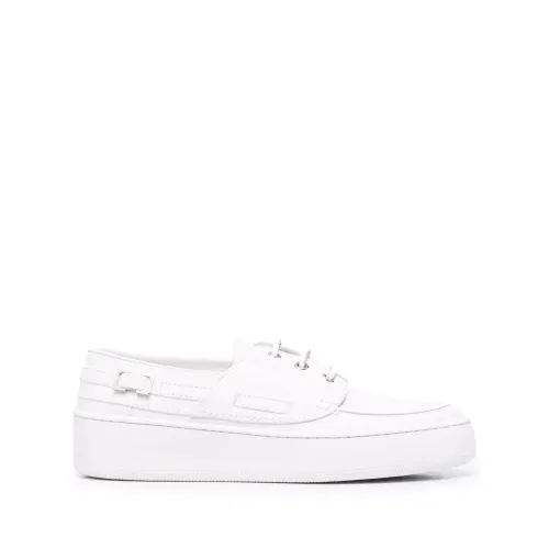 Sergio Rossi , Platform Low-Top Sneakers ,White female, Sizes: