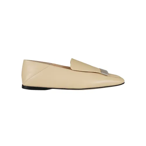 Sergio Rossi , Women's Shoes Slippers Nude & Neutrals Ss24 ,Beige female, Sizes: