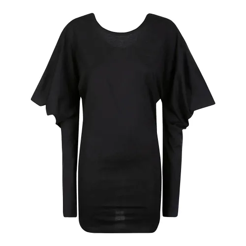 Setchu , Origami Jersey Dress ,Black female, Sizes: