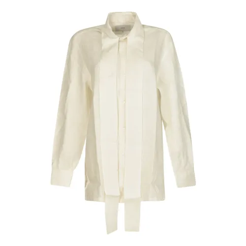 Setchu , White Casual Shirts ,White female, Sizes: