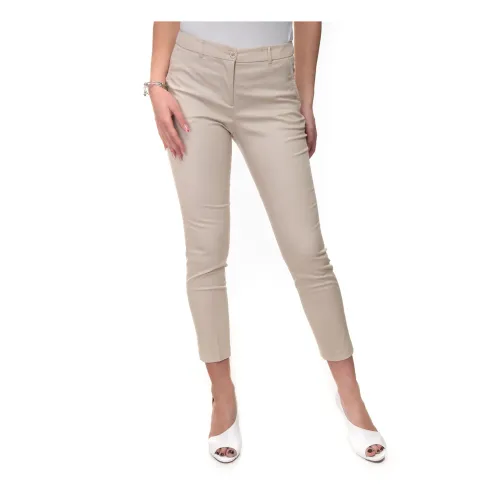 Seventy , Clical trousers ,Beige female, Sizes: