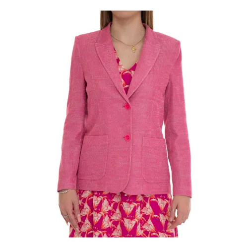 Seventy , Jacket with 2 buttons ,Pink female, Sizes: