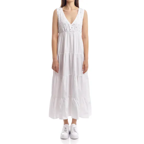Seventy , Maxi Dress ,White female, Sizes: