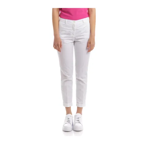 Seventy , Slim-fit Trousers ,White female, Sizes: