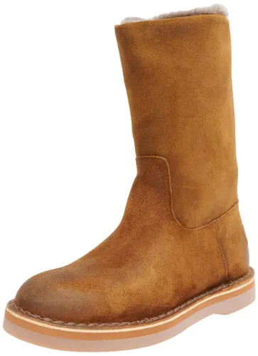 Shabbies Amsterdam Women's Shs1204 Waxed Suede Ankle Boot