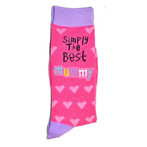 SHATCHI Simply The Best Mummy Novelty Socks For Women