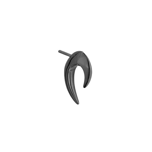Shaun Leane Mini Talon Sterling Silver Black Rhodium Single Earring - Black
