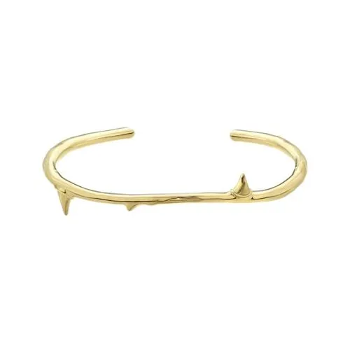 Shaun Leane Rose Thorn 18ct Yellow Gold Plated Sterling Silver Bangle