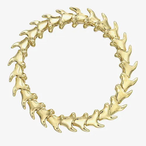 Shaun Leane Serpent's Trace Yellow Gold Vermeil Wide Bracelet ST014.YVNABZS