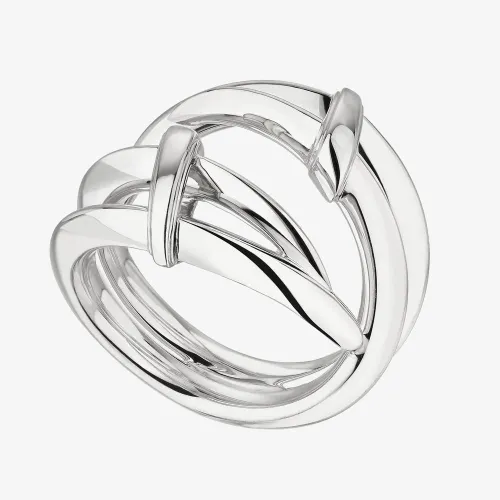 Shaun Leane Silver Sabre Deco Twist Ring SA072.SSNARZP P