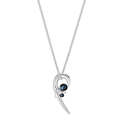 Shaun Leane Sterling Silver Hooked Pearl Pendant