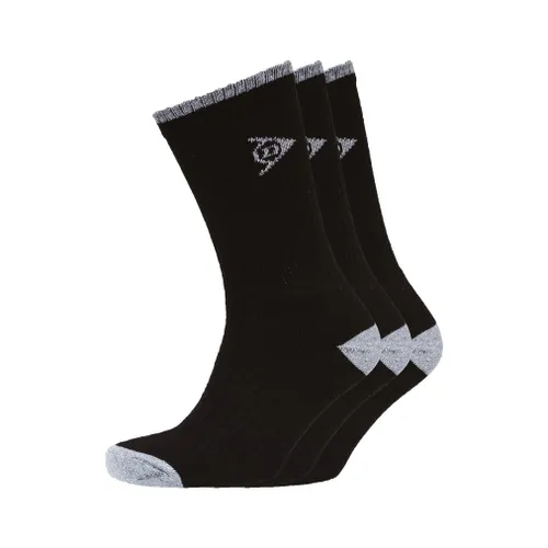 Shawlong Sports Socks 3pk - Black - One Size / Black