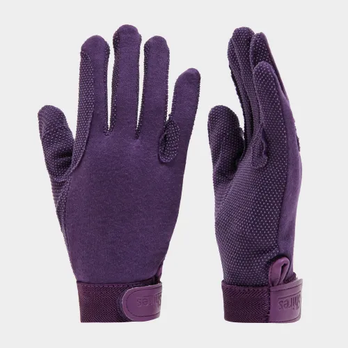 Shires Kids' Newbury Gloves - Purple, PURPLE
