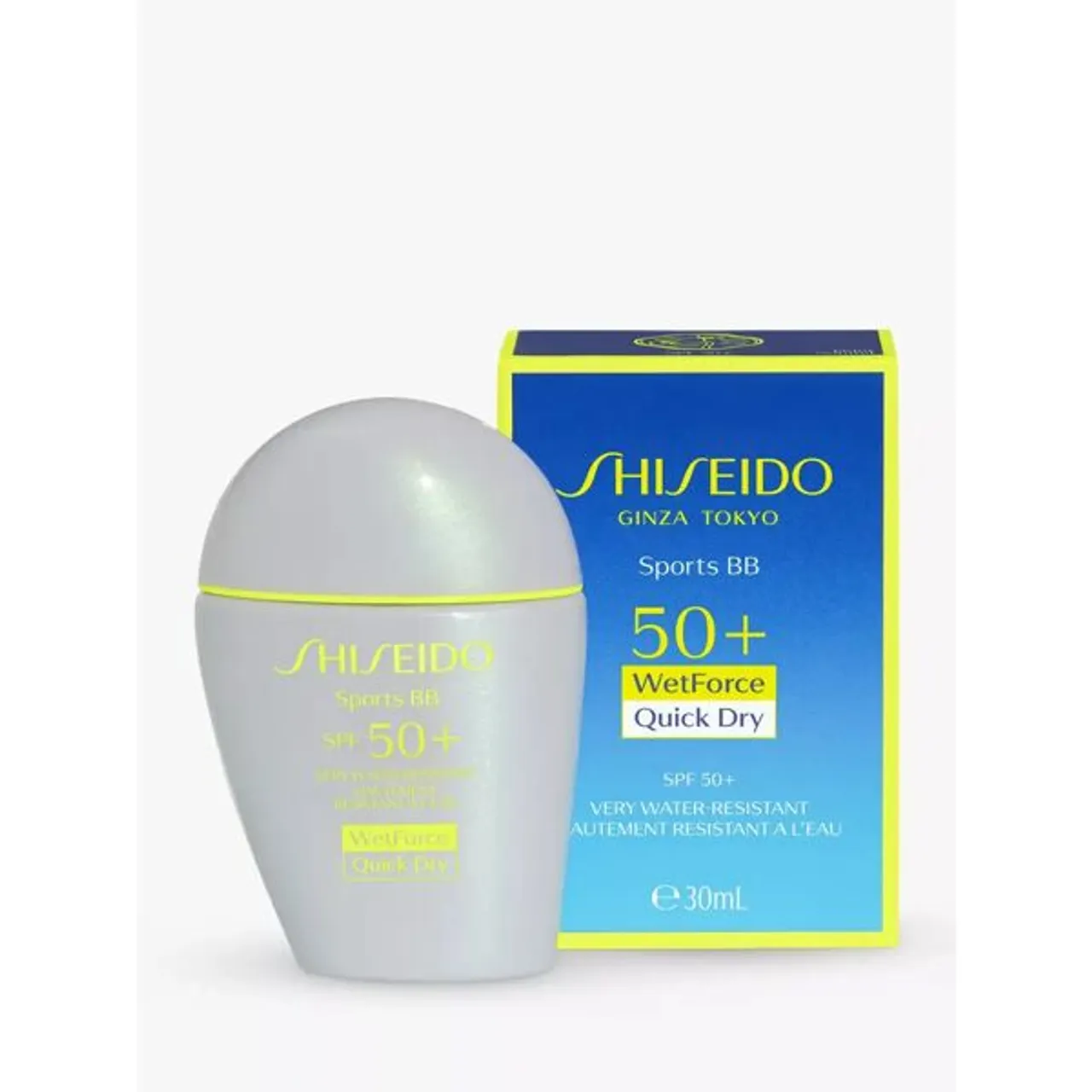 Shiseido Sports BB Fluid SPF 50+ - Medium - Unisex - Size: 30ml
