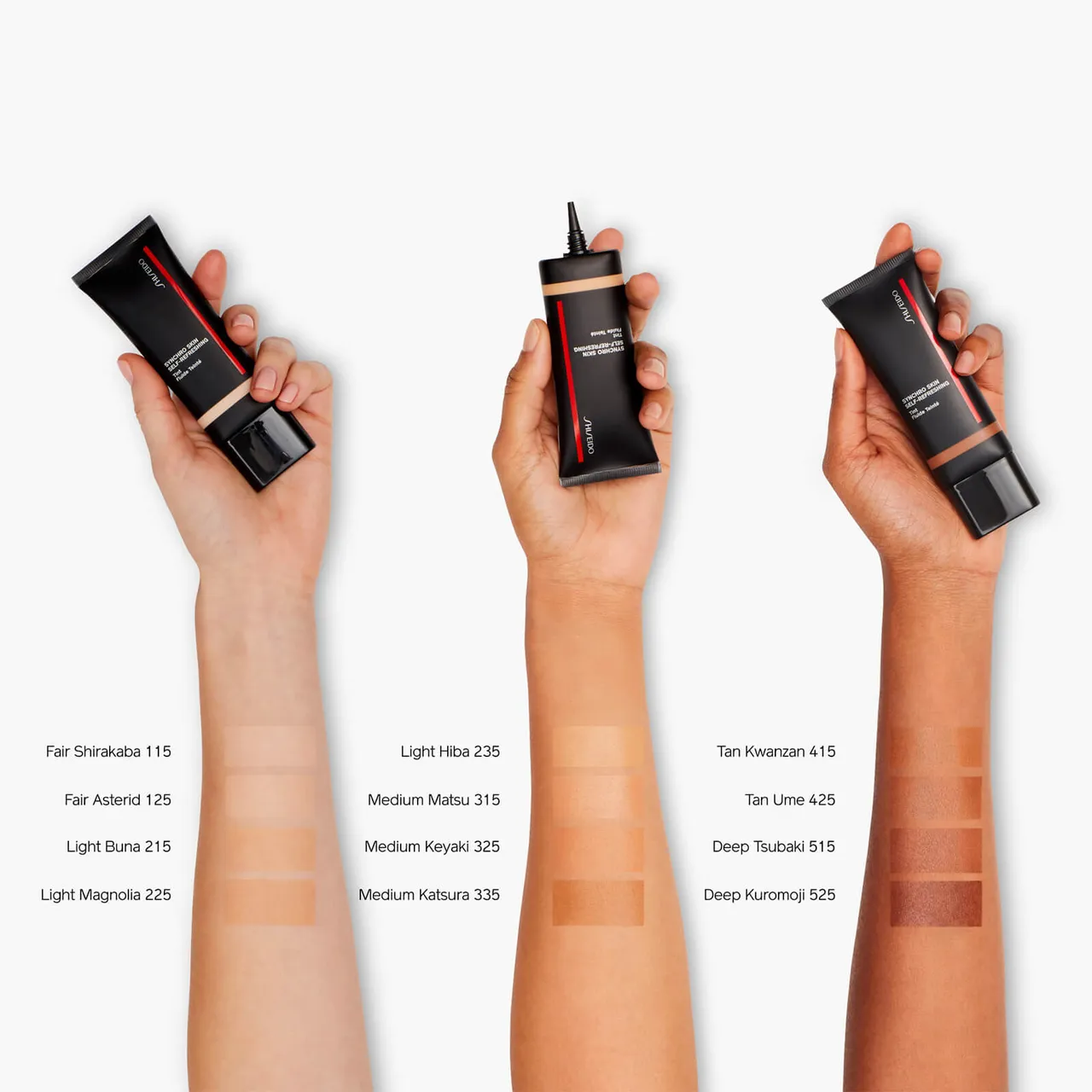 Shiseido Synchro Skin Self Refreshing Tint 30ml (Various Shades) - Light Hiba