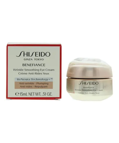 Shiseido Womens Benefiance Wrinkle Smoothing Eye Cream 15ml - One Size