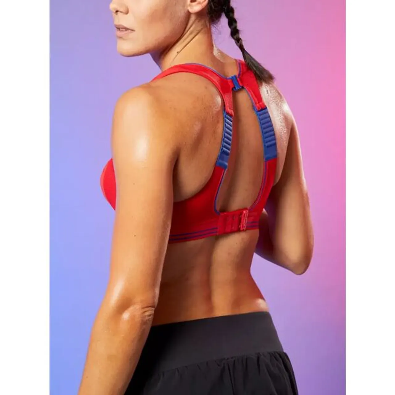 Shock Absorber Ultimate Run Non-Wired Sports Bra - Red - Female
