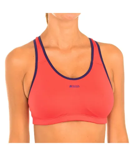 Shock Absorber Womenss sports bra with elastic band under bust S04N0 - Multicolour Polyamide/Polyester