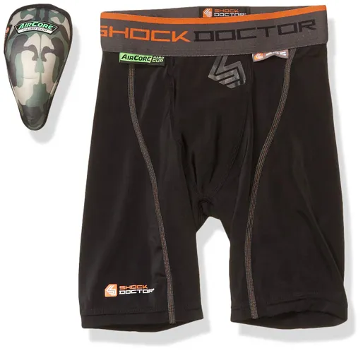Shockdoctor Men's Aircore Hard Cup Compression Shorts