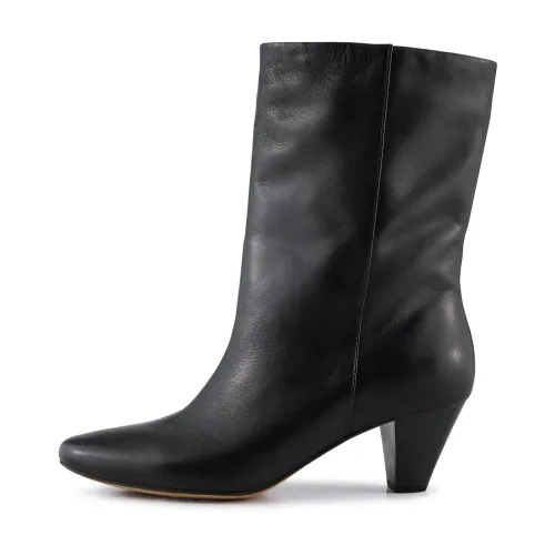 Shoe the Bear , Classic Western Leather Boot ,Black female, Sizes: