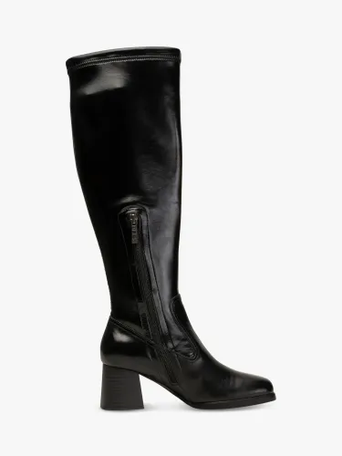 SHOE THE BEAR Lila Leather Knee Boots, Black - 110 Black - Female